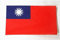 AZ FLAG - Drapeau Taiwan - 90x60 cm - Drapeau Taïwanais 100% Polyester Avec Oeillets Métalliques Intégrés - Pavillon 50 g