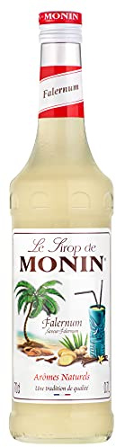 MONIN Sirop de Falernum pour Cocktail exotique et Chocolat chaud - Arômes Naturels - 70cl