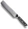 Taylors Eye Witness Quantum Fibreglass Handle Nakiri Knife - 17.5cm / 7” Blade. Premium High Hardness Exotic VG-10 Super Core, Between 66 Premium Steel Alloy Layers, Damascus Hamaguriba Grind Profile.
