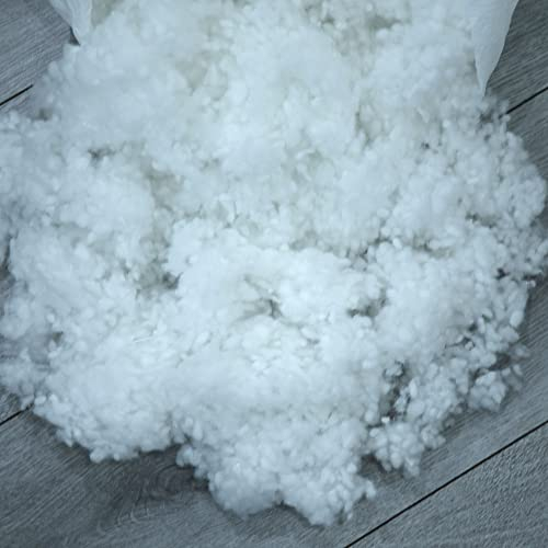 Nurtextil24 Füllwatte waschbar 1kg 3kg 5kg 10kg Kuscheltiere Kissenfüllung Füllmaterial Bastelwatte Stopfwatte - Faserbällchen 3kg,