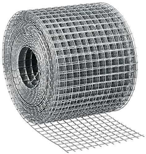 TIMESETL 6m x 75mm Rat Mesh, Rodent Proofing Wire Metal Mesh to Block Rats, Mice Squirrels Internal External Pest Prevention