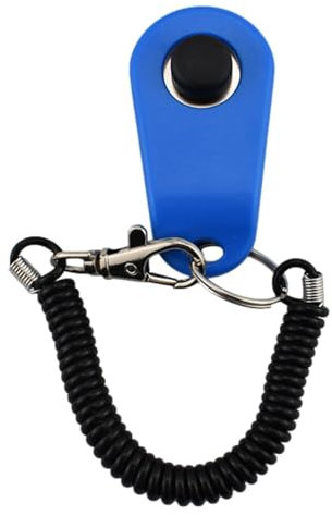 Alwida Clicker für Hunde, Clicker für Welpen, mit Handschlaufe, leicht und leicht, Trainings-Klicker für Katzen, Welpen, Vögel, Clicker für Hunde, Clicker für AI