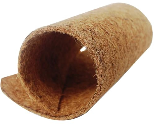 Kichvoe Alfombra y Superficie de Juego Adecuada de Fibra Natural Material Suave para Terrarios de Reptiles y Anfibios para Jaulas y Contenedores Transparentes