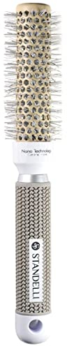 Standelli Rundbürste mit Nano Technologie 25mm, Runde Haarbürste Thermo für Volumen, Thermobürste für Damen, Fönbürste, Bürste für jeden Haartyp, Rundbürsten zum Stylen, Lockenwickeln
