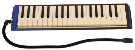 Melodica-Instrument mit 37 Tasten, Robustes, Professionelles Air-Piano-Tastatur-Musikinstrument mit Komplettpaket, 2 Röhren und Mundstücken, Pianica für Anfänger