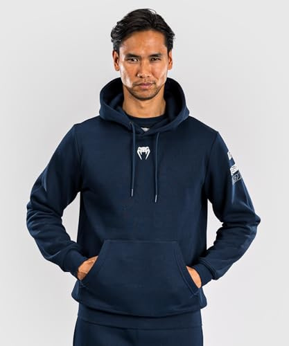 Venum UFC Fusion Fight Week Sweatshirt à Capuche pour Hommes - Bleu Océanique - M