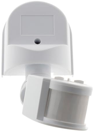 Détecteur Mouvement IP44 - tête orientable - 1200W - Blanc - Zenitech