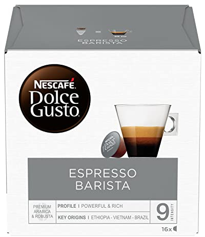 NESCAFÉ DOLCE GUSTO Espresso Barista Caffè, 6 Confezioni da 16 Capsule (96 Capsule Compatibili Nescafé Dolce Gusto)