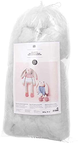 Rico Design Polyesterwatte/Füllwatte -Füllmaterial 500 g
