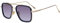 LHSDMOAT Vintage Quadrat Pilot UV400 Sonnenbrille für Herren und Damen - Sportbrille mit UV400 Schutz für Autofahren, Reisen, Outdoor & Alltag