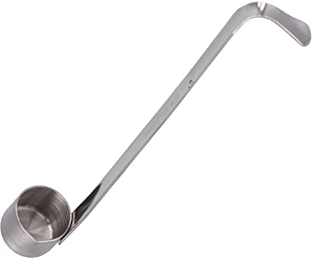 Soup Ladle Stainless Steel, Mini Serving Ladle Stainless Steel with Hook Sauce Spoon Metal Gravy Ladle Serving Ladle Small Canning Ladle Long Handle Beer Pouring Ladle for Home Restaurant