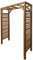 Jardipolys Pergola teintée Brun en Bois LIGN Z 0 m² - Cerland
