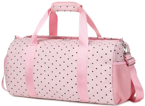 Borsone Palestra Borsa Sportiva Borsone da Viaggio Borsone Piscina Bambina con Scomparto per Scarpe