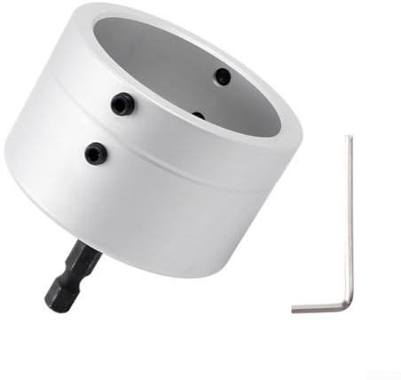 Herramienta de biselado de tubos pequeños con adaptador de taladro para una desbarbado eficiente en tuberías de acero inoxidable, ofreciendo un ajuste rápido de la hoja con llave hexagonal