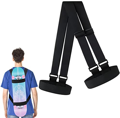 Skateboard Sangle de Transport,dellyy Bandoulière de Planche à Roulettes,Portable Transporteur de Voyage Universel 79-138 cm,Sac de Skateboard réglable pour Longboard,Snowbnoard,Voyage,Sport,Rangement
