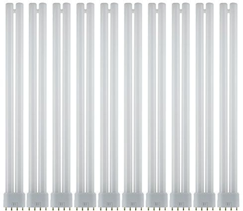 Sunlite FT36DL/830/10PK Compact Fluorescent 36W Twin Tube Light Bulbs, 3000K Warm White Light, 2G11 Base, 10 Pack