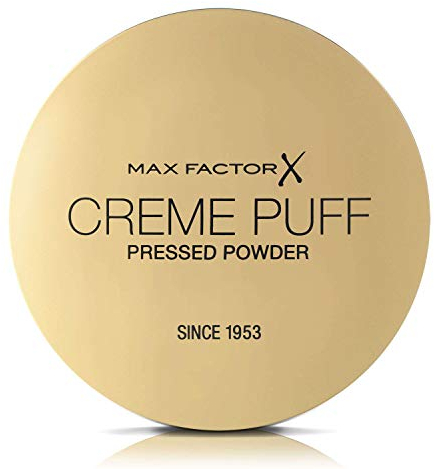 Max Factor Cipria Compatta Creme Puff, Cipria Opacizzante Effetto Matte, Texture Leggera, 55 Candle Glow