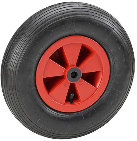 Meister 810160 - Ruota per carriola con cerchione in PVC, 400 mm