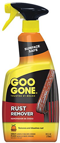 Goo Gone Rust Remover - Outdoor and Indoor Metal Rusting Remover- 24 fl oz