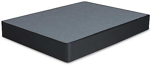 Signature Design by Ashley 10 Mattress Box Spring with Metal Foundation, Sturdy and Durable, Ready to Assemble, Parts and Tools Included, Full, Removable Black Fabric Cover
