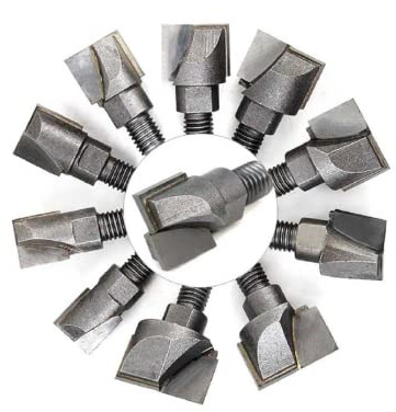 WEKOW 1PCS 16-30mm Carbide Wood Cutter Installation of Mortise Lock Installation Fixture and Door Mortice Lock Jig (25mm)