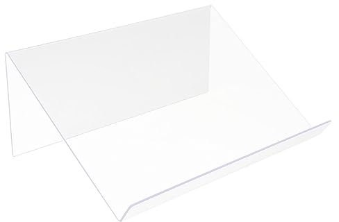 Danieli - Leggio Porta Libri in Acrilico Trasparente da Tavolo - Espositore per Libri A4 (Senza Anelli)