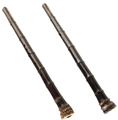 Vertikales Traditionelles Handgefertigtes Holzblasinstrument, Lila Bambusflöte, GF-Taste (Color : G)