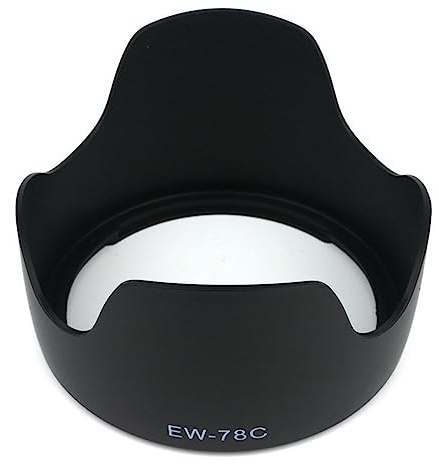 1 copriobiettivo EW78C per fotocamera a baionetta a forma di petali per 35 mm 1: 1. USMS Hoods Baionet