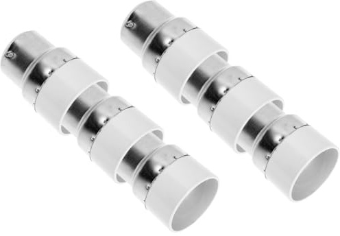 FOMIYES 6 Pièces Adaptateur de Douille B22 vers E14 Convertisseur de Prise pour Ampoule en PC et Cuivre Anti-Brûlure Protection Électrocution pour Bureaux et Maisons