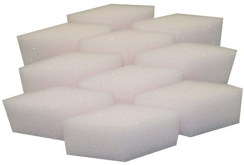 Eulenspiegel 990186 - Schmink-Schwämmchen, Künstler-Schwämmchen, 10 Stück, Make Up Schwamm, Karneval, Halloween, Mottoparty