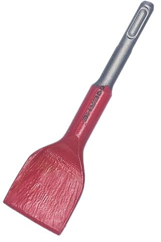 WERHE® SDS Plus burin 40 x 150 mm - burin plat pour le piquage du béton - burin à copeaux pour l'enlèvement de carreaux - Accessoires pour marteaux perforateurs et marteaux de démolition