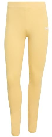adidas Femme ESSENTIALS LINEAR COTTON LEGGINGS, Semi Ice Tangerine/white, XL Tall