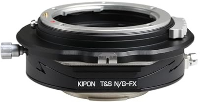 Anello adattatore per obiettivo Tilt-Shift compatibile con obiettivo Nikon F su Fujifilm X Camera X-T5 X-H2 X-S20 X-T30