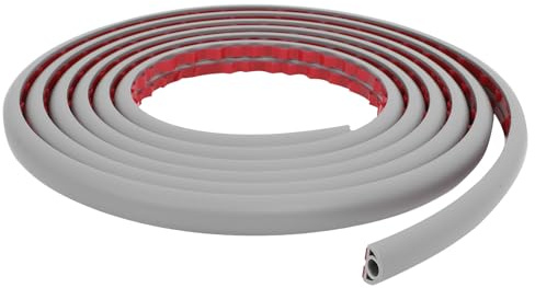 CALLARON Wire Hider Cord Cover for Wall Mounted TV and Office Desk Cable Protection Moisture Resistant PVC Strip Gray Design