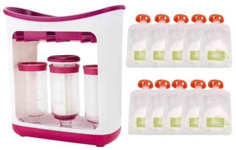 Station À Presser Pour Bébé,Machine À Compote Avec Sacs Réutilisables