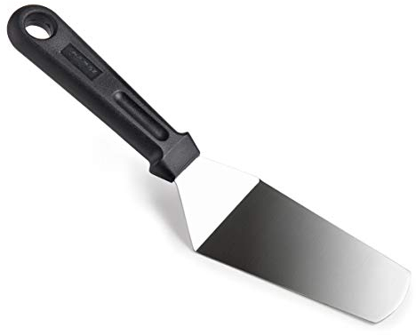 Lacor - Espátula para repostería, Acero Inoxidable, 6'5x14'5 cm