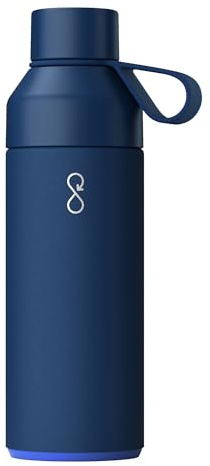 Ocean Bottle Big 1l | Stainless Steel Water Bottle | Reusable & Sustainable | Keeps Drinks Cold & Hot | Eco Friendly Gift (Ocean Blue)