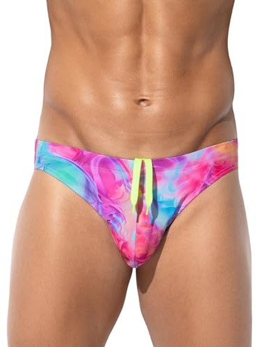 Casey Kevin Costume Slip Uomo Mare Slip Nuoto Costume da Bagno Uomo Slip e Parigamba Swimming Brief per Mare, Nuoto, Vacanze Spiaggia Mare Piscina, L
