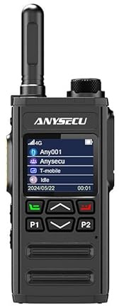 ANYSECU T68 4G US Band Frequency Android 5.1 4G Network Radio with WiFi GPS POC Radio Compatible with Zello