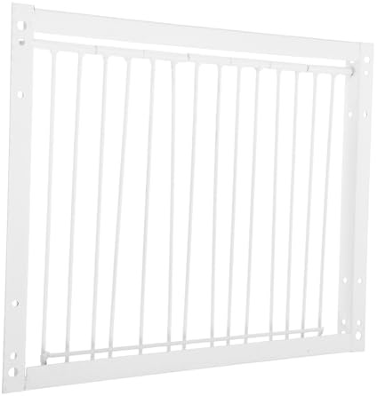 Abaodam Puerta para Jaula De Aves Mensajeras 30 Cm De Alambre Metálico Reforzado para Pajarera, Entrada Flexible para Aves, Suministro De Puerta De Actividad para Ave Resistente y Funcional
