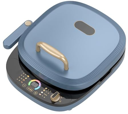 Elektrisk Stekpanna, Avtagbar Elektrisk Bakpanna, Non-Stick Elektrisk Grillpanna, för BBQ, Bageri, Biff, äggpannkaka, 1500W