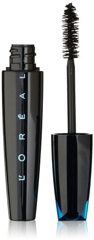L'Oreal Paris Extra-Volume Collagen Waterproof Mascara, Blackest Black, 0.34-Fluid Ounce