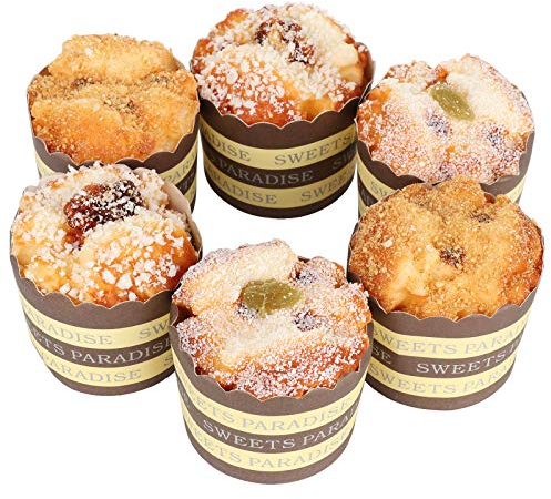 ASSR Künstliche Kuchen, künstliche Cupcakes, realistische künstliche Lebensmittel, Kunstkuchen, Brot, Dessert, Dekoration, Fotografie-Requisiten, Dekoration zum Ausstellen, 6 Stück