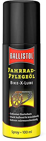 Eva Shop® Ballistol NEU Premium Fahrrad-Pflegeöl Bike-X-Lube | Kettenöl Extremer Rostschutz für alle Fahrräder wie MTB | E-Bike | Rennrad Fahrradketten Öl 200ml Spray