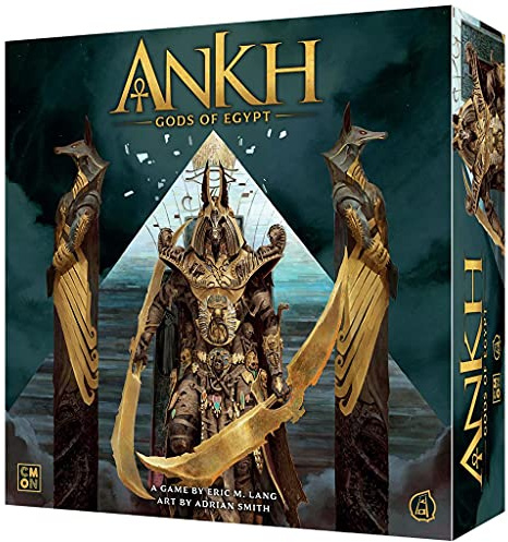 CMON Ankh Egyptian God Board Game in Spanish: Gioco da Tavolo per 2-5 Giocatori, Età 14+
