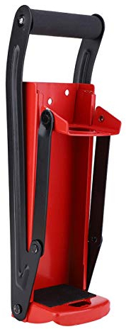 Pressa per Bottiglie di Plastica altri utensili manuali altri utensili manuali ed accessori Utensili da cucina Apriscatole a mano da 500 Ml Frantoio per Lattine in Acciaio Rosso Manico in Gomma Bo