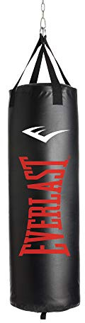 Everlast Unsiex Nevatear Unfilled Punching Bag Sac de Frappe Noir/Rouge 70LBS