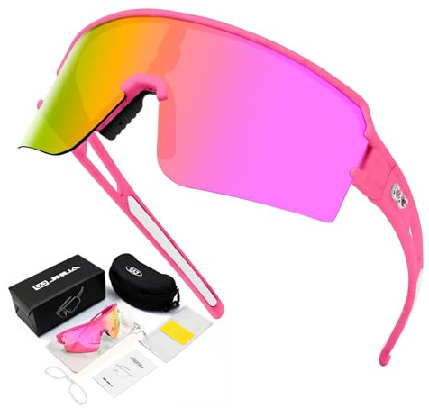 FMY Polarised Cycling Glasses Sports Sunglasses for Men Women