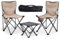 Tool & Tree Camping-Set – Klappbarer Campingtisch mit 2 faltbaren Stühlen – Leicht, kompakt, wasserfest & einfach zu reinigen – Robuste Outdoor-Möbel für Camping, Festival, Angeln, Picknick & Grillen