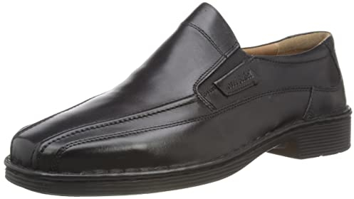 Josef Seibel Herren Bradfjord 07 Slipper, Schwarz, 47 EU X-Weit